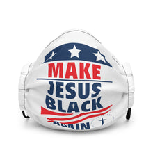 Load image into Gallery viewer, All-Over Print Premium Face Mask | Stars Top Blue