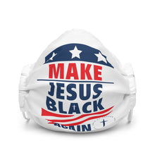 Load image into Gallery viewer, All-Over Print Premium Face Mask | Stars Top Blue