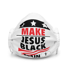 Load image into Gallery viewer, All-Over Print Premium Face Mask | Stars Top Dark