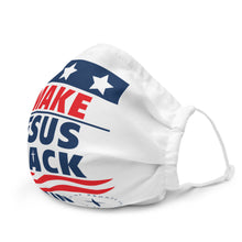 Load image into Gallery viewer, All-Over Print Premium Face Mask | Stars Top Blue