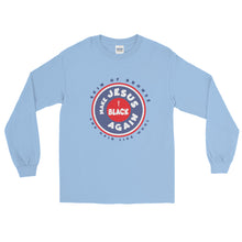 Load image into Gallery viewer, Men’s Long Sleeve Shirt | Circle Blue