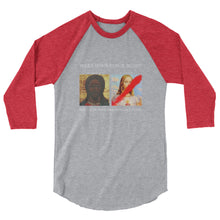 Load image into Gallery viewer, Unisex 3/4 Sleeve Raglan Shirt | w-Christ