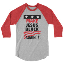 Load image into Gallery viewer, 3/4 sleeve raglan shirt