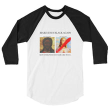 Load image into Gallery viewer, Unisex 3/4 Sleeve Raglan Shirt | b-Christ