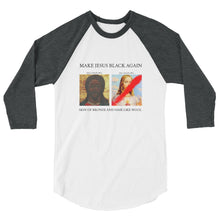 Load image into Gallery viewer, Unisex 3/4 Sleeve Raglan Shirt | b-Christ