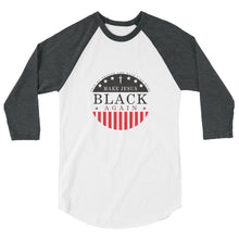 Load image into Gallery viewer, Unisex 3/4 Sleeve Raglan Shirt | Dark Flag