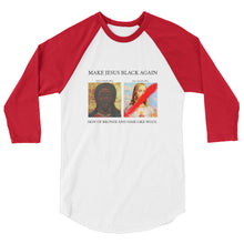 Load image into Gallery viewer, Unisex 3/4 Sleeve Raglan Shirt | b-Christ