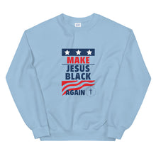 Load image into Gallery viewer, Unisex Crew Neck Sweatshirt | Stars Top Blue