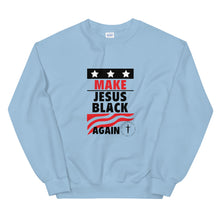 Load image into Gallery viewer, Unisex Crew Neck Sweatshirt | Stars Top Dark