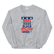 Load image into Gallery viewer, Unisex Crew Neck Sweatshirt | Stars Top Blue