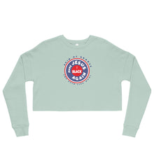 Load image into Gallery viewer, Women's Cropped Sweatshirt | Circle Blue