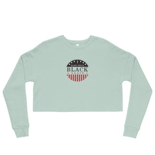 Load image into Gallery viewer, Women's Cropped Sweatshirt | Dark Flag