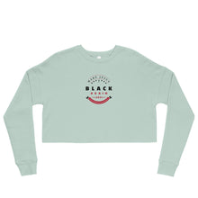 Load image into Gallery viewer, Women's Cropped Sweatshirt | Crest Dark