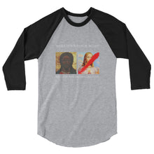 Load image into Gallery viewer, Unisex 3/4 Sleeve Raglan Shirt | w-Christ
