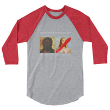 Load image into Gallery viewer, Unisex 3/4 Sleeve Raglan Shirt | w-Christ
