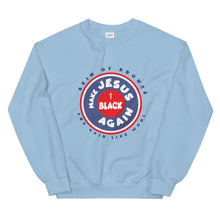 Load image into Gallery viewer, Unisex Crew Neck Sweatshirt | Circle Blue
