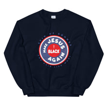 Load image into Gallery viewer, Unisex Crew Neck Sweatshirt | Circle Blue
