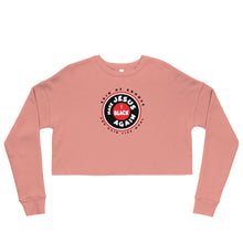 Load image into Gallery viewer, Women&#39;s Cropped Sweatshirt | Circle Dark
