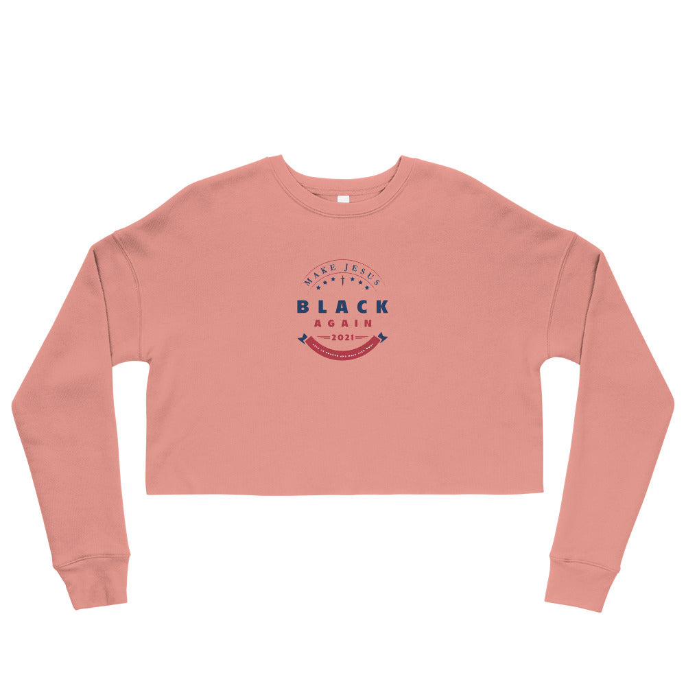 Women's Cropped Sweatshirt | Crest Blue