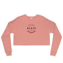 Load image into Gallery viewer, Women&#39;s Cropped Sweatshirt | Crest Dark
